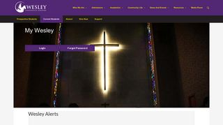 My Wesley | Wesley Theological Seminary - Wesley Portal Portal