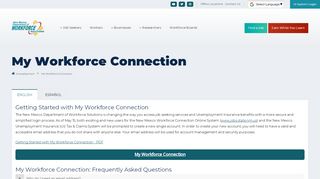 
                            8. My Workforce Connection - New Mexico Department of ... - Ui Online Portal Nm