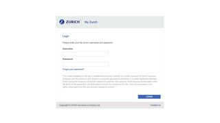 
                            5. My Zurich login - Zurich Z Trade Portal