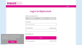 
                            1. MyAccount Log in and ... insurepink.co.uk - Hastings Direct - Insure Pink Portal