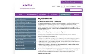 
                            7. MyActiveHealth | etna Better Health of Florida - Myactivehealth Sign In