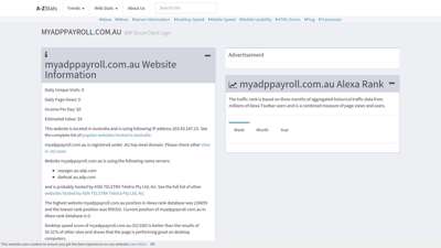 myadppayroll.com.au: ADP Secure Client Login