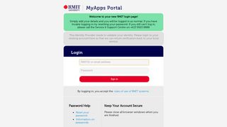 
                            1. MyApps Portal - RMIT University - Rmit Staff Email Portal