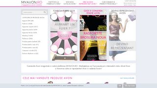 MyAvon.ro - Magazinul Avon Online Home page - Www Avoncosmetics Ro Portal Reprezentanti