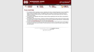 
                            2. myBanner - Mississippi State University - Mississippi State Banner Portal