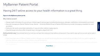 
                            8. MyBanner Patient Portal | Patients and Visitors - Banner Health - Md Anderson Portal Patient Portal