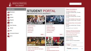 
                            4. | MyBSU Student Portal - Bridgewater State University - Bridgwater College Portal
