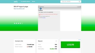 my.cameco.com - BIG-IP logout page - My Cameco - Sur.ly - My Cameco Login