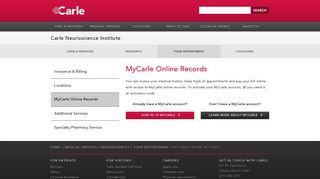 
                            1. MyCarle Online Records - Carle - Carle Patient Portal