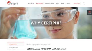 myCertiphi.com - Certified Background Profile Portal