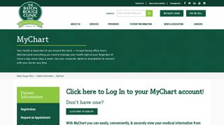 
                            5. MyChart | Baton Rouge Clinic - The Baton Rouge Clinic - Brg Physician Portal