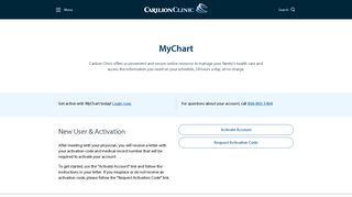 
                            2. MyChart | Carilion Clinic - Carillion Sign In