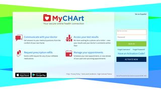 
                            2. MyCHArt - Login Page - Cha Patient Portal