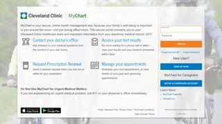 
                            6. MyChart - Login Page - Cleveland Clinic - Metrohealth My Chart Portal