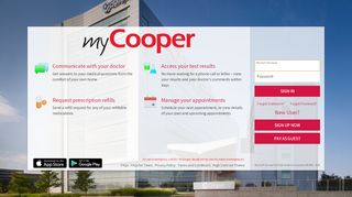 
                            1. MyChart - Login Page - Cooper Health Portal