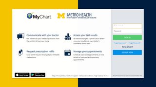 
                            2. MyChart - Login Page - Metrohealth My Chart Portal