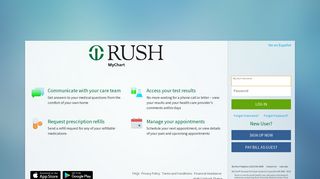 MyChart - Login Page - Rush University Medical Center - Rush University My Chart Portal