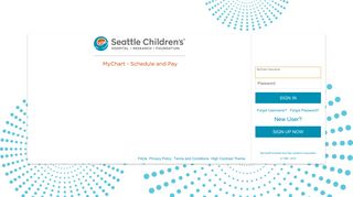 MyChart - Login Page - Seattle Children's