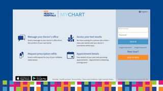 
MyChart - Login Page  
