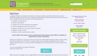 
                            2. MyChart - Longwood Pediatrics - Longwood Pediatrics Portal