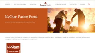 MyChart Patient Portal | Regional Health - Queen City Regional Medical Clinic Patient Portal