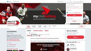 
                            3. myclubbetting (@myclubbetting) | Twitter - My Club Betting Portal