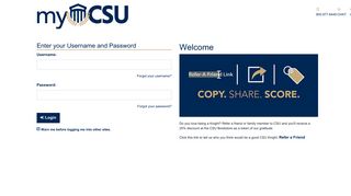 
                            1. myCSU – Columbia Southern University: Login - My Csu Portal Portal