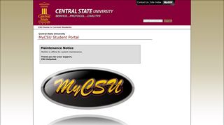 
                            7. MyCSU is Down - Central State University - My Csu Portal Portal