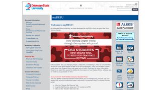 
                            6. myDESU - Delaware State University - Dsu Email Portal
