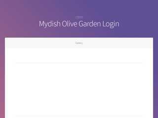 mydish olive garden login | Fasci Garden