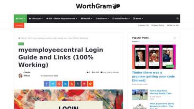 myemployeecentral Login Guide and Links (100% Working)