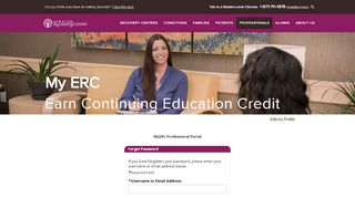 
                            8. MyERC Continuing Education Log In | Eating Recovery Center - Erc Health Portal