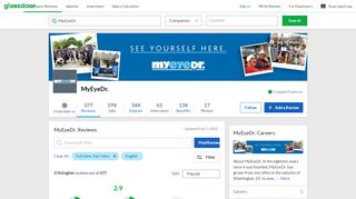 
                            6. MyEyeDr. Reviews | Glassdoor - Myeyedr University Login