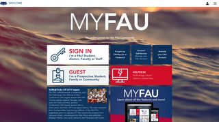 
                            5. MyFAU - Florida Atlantic University - Www Blackboard Com Portal Fau