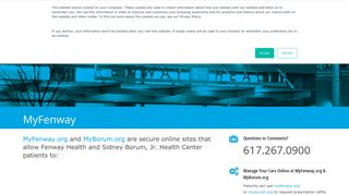 
                            3. MyFenway | Fenway Health: Health Care Is A Right, Not A Privilege. - Fenway Health Portal