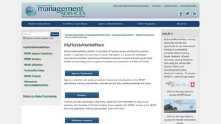 
                            2. MyFloridaMarketPlace - Florida Department of Management ... - Mfmp Portal