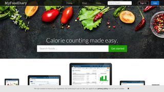 
                            3. MyFoodDiary® Nutrition tracking made easy. Food diary ... - The Daily Plate Portal