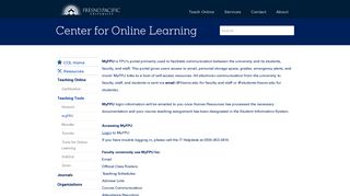 
                            4. myFPU | The Center for Online Learning - Fresno - Fpu Moodle Portal