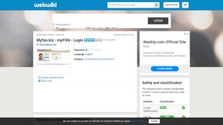 
                            8. Myfsn.biz - Customer Reviews of Myfsn - Webwiki - Myfsn Login