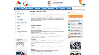 MyGIIS - Global Indian International School - Mygiis Portal