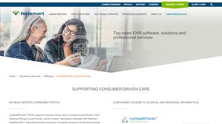 
                            2. myHealthPointe Consumer Portal - Netsmart - Netsmart Cares Client Portal
