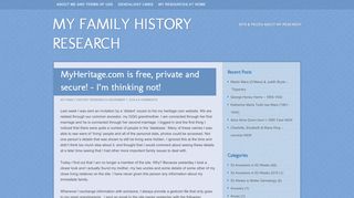 
                            13. Myheritage Family Tree Scam - Home | Facebook