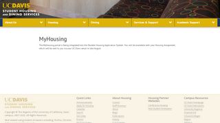 
                            3. MyHousing - UC Davis Student Housing - Uc Davis Housing Portal