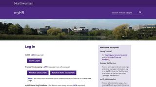 
                            3. myHR - Northwestern University - Nu Employee Portal