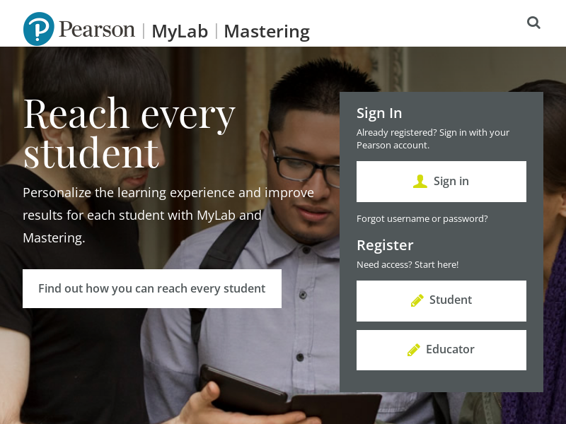 MyLab & Mastering  Pearson