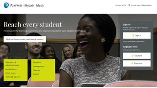 MyLab Math | Pearson - Angel Bcc Portal