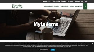 MyLaVerne Portal | The University of La Verne - Ulv Portal Sign In