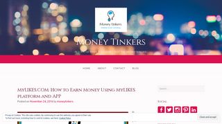 
                            1. MyLIKES.COM: How to Earn Money Using MyLIKES platform ... - Mylikes Login