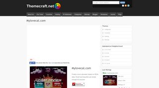 
                            5. Mylovecal.com - Theme Craft - Mylovecal Portal