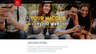 
                            3. mymacca's | McDonald's Australia - Maccas Play Portal